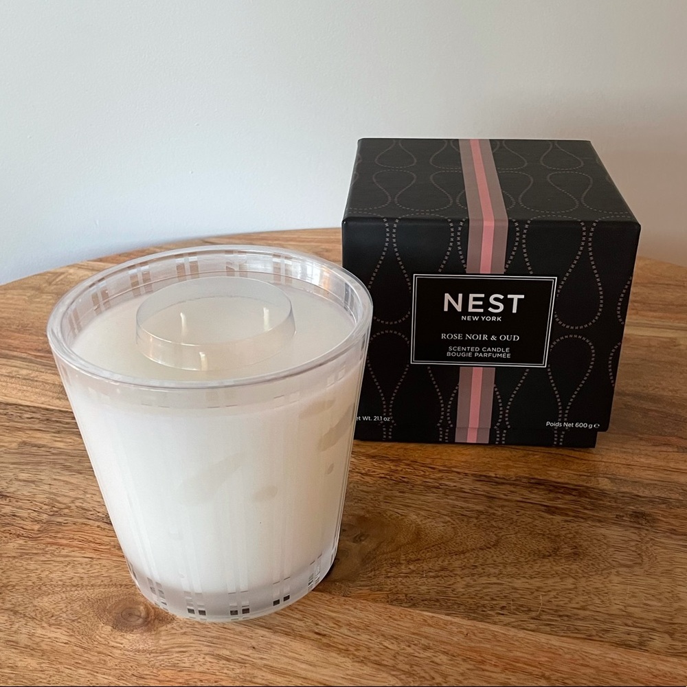 NEST Fragrances Rose Noir & Oud 3 Wick Candle